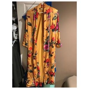 Brand new, never worn Kalena Long Draped Kaftan