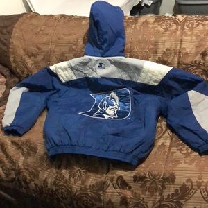 duke pullover starter jacket
