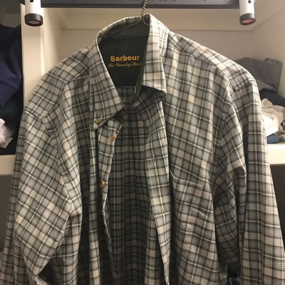 Barbour Plaid Buttondown - Picture 1 of 1