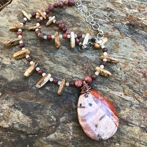 Jasper necklace