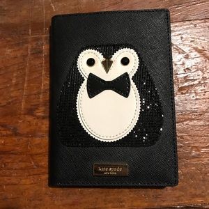 NWT Kate Spade Imogen passport penguin wallet