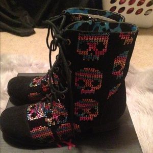 Iron Fist Sugar Hiccup Combat Boot