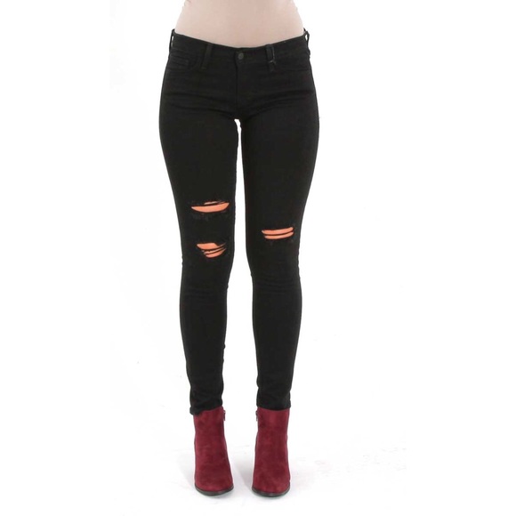 flying monkey black ripped jeans