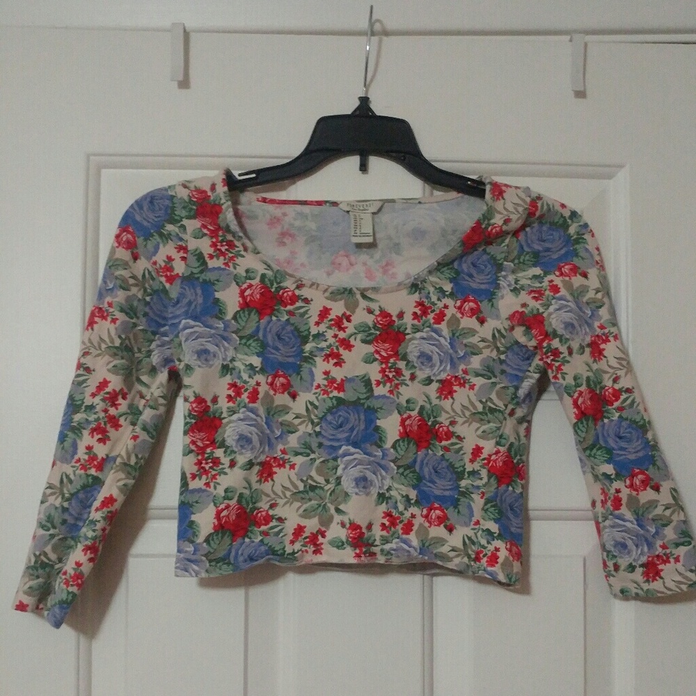 Floral Crop Top