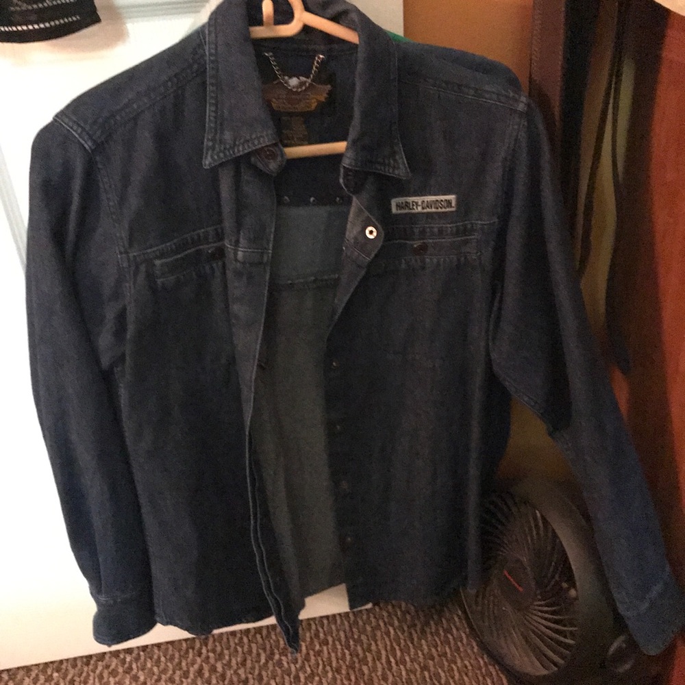 HARLEY DAVIDSON Womens L/S Shirt Size Small