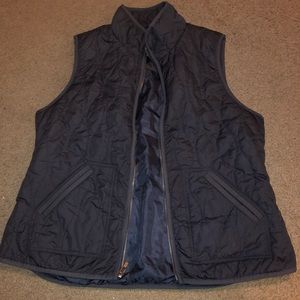 Navy blue vest