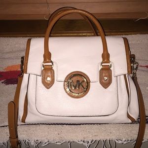 Michael kors real leather purse