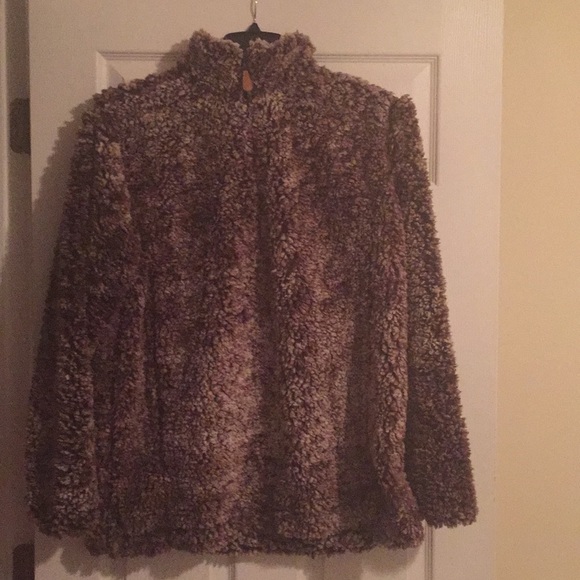 Jackets & Blazers - 💜 1 Left!!! Mocha Sherpa pullover