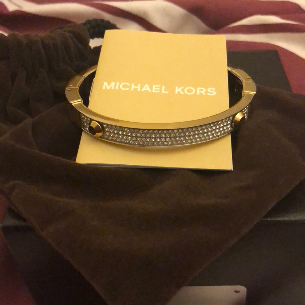 Michael Kors Pave Hinge Bracelet