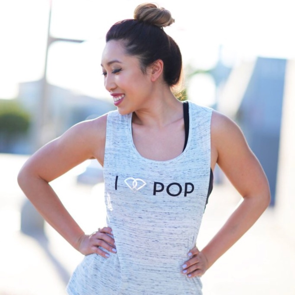 Pop Pilates Marble Tank (M)