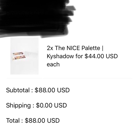 Kylie Cosmetics NICE PALETTE *SOLD* - Picture 2 of 4