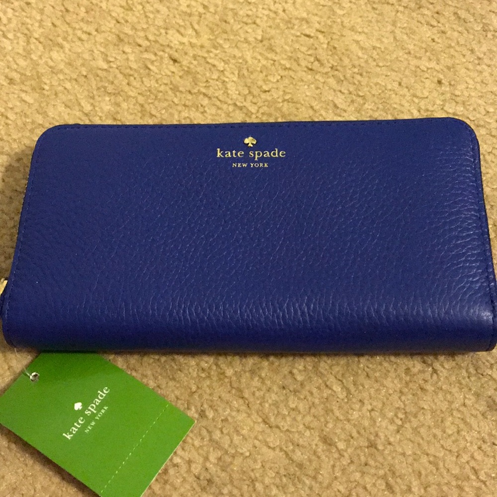 Royal Blue Kate Spade Wallet