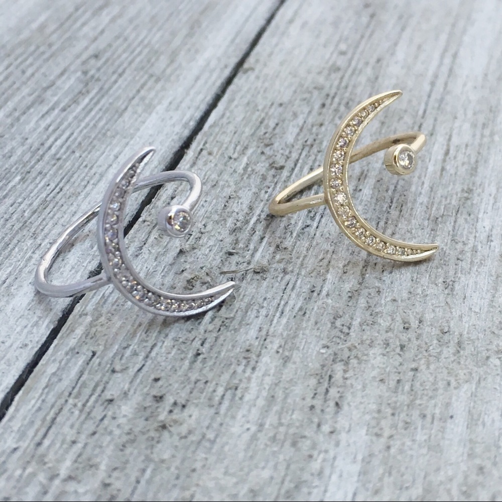 Shashi NYC Crescent Ring