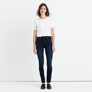Madewell 10" High-Rise Skinny Jeans Hayes Wash