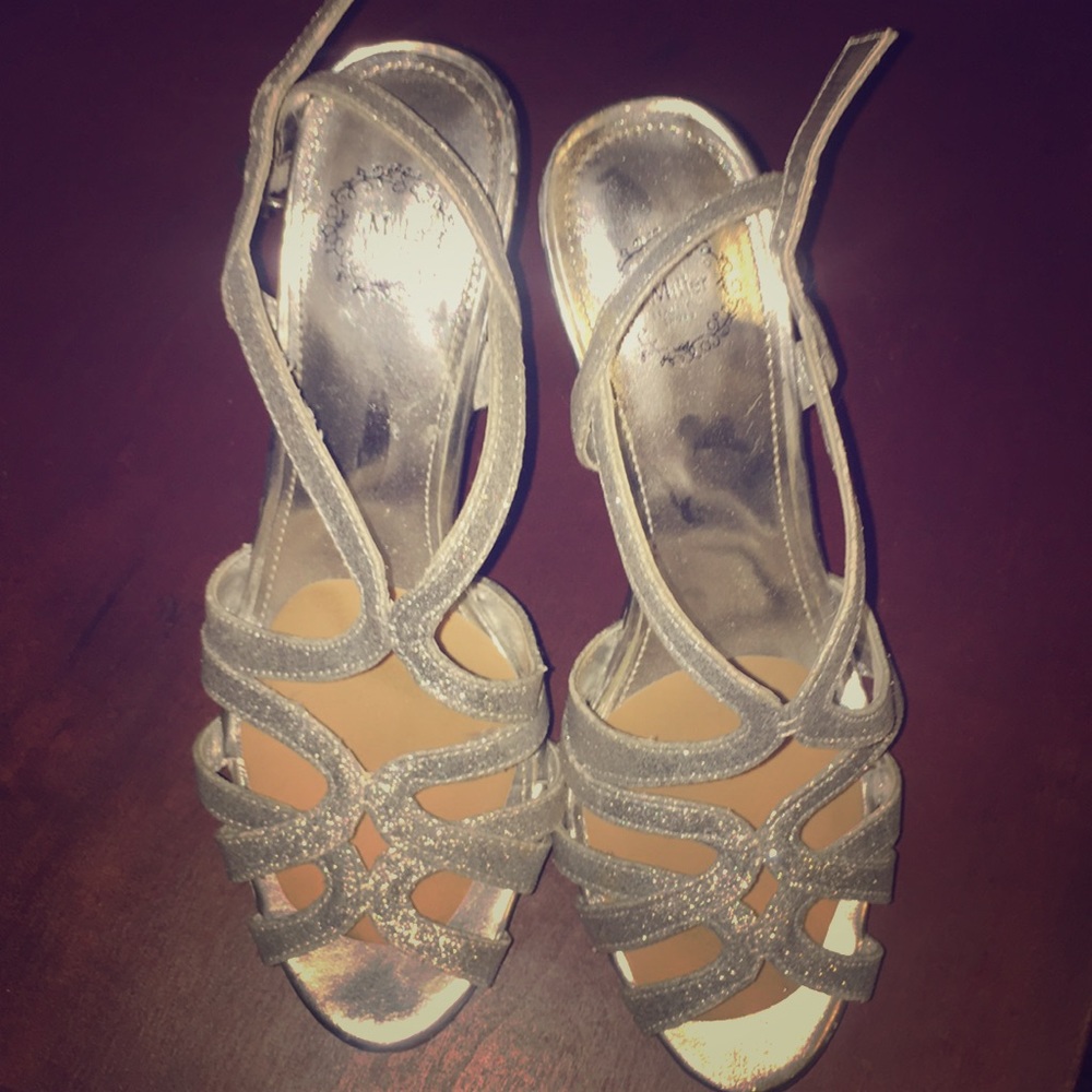 Sparkly Strappy Stilettos