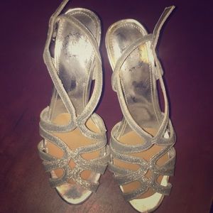 Sparkly Strappy Stilettos