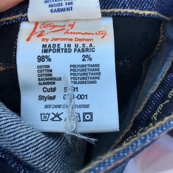 Citizens of humanity Jeans Size 001 Kelly cut - Picture 6 of 8