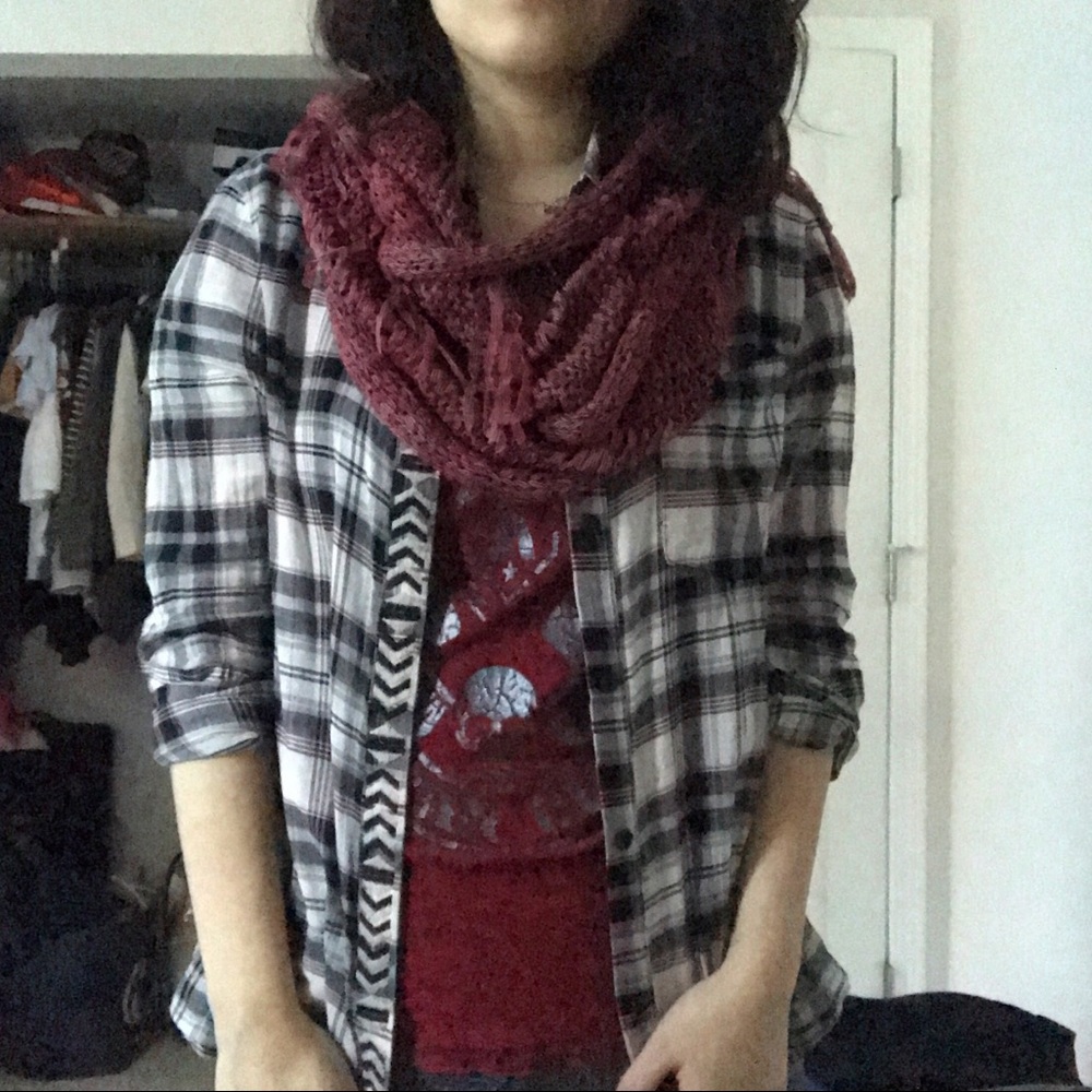 Plaid Woven Button Up