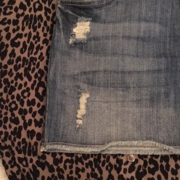 💎ELLE💎like NEW denim skirt - Picture 6 of 8