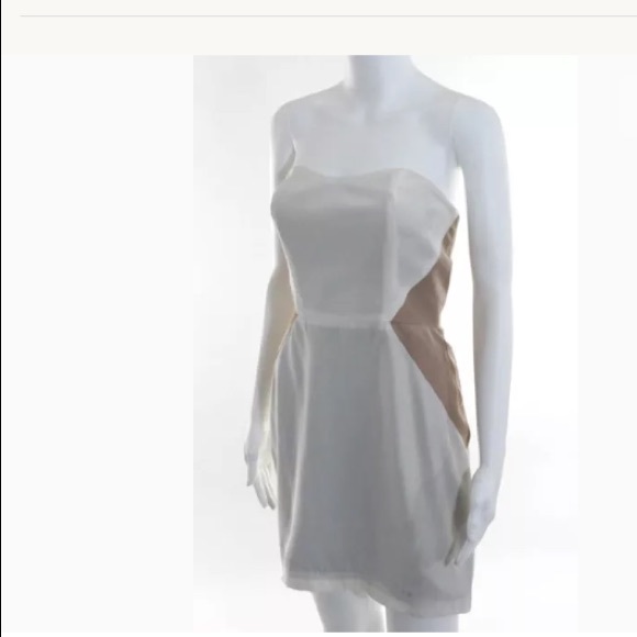 KIMBERLY TAYLOR STRAPLESS DRESS SIZE 6 - Picture 3 of 8