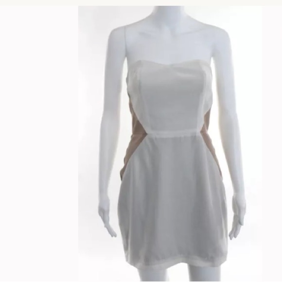 KIMBERLY TAYLOR STRAPLESS DRESS SIZE 6 - Picture 2 of 8