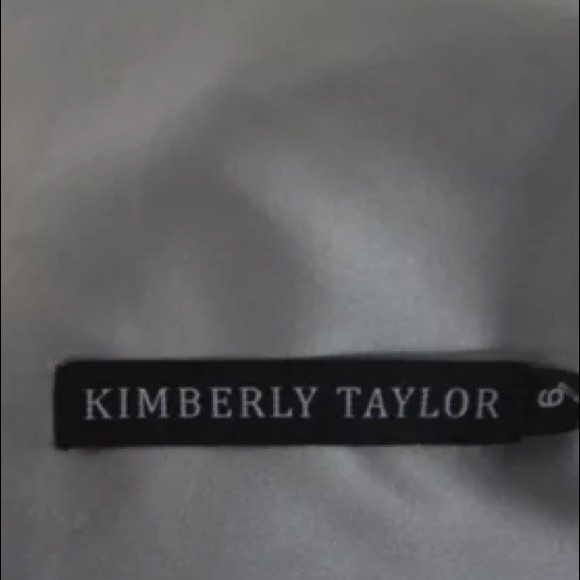 KIMBERLY TAYLOR STRAPLESS DRESS SIZE 6 - Picture 6 of 8