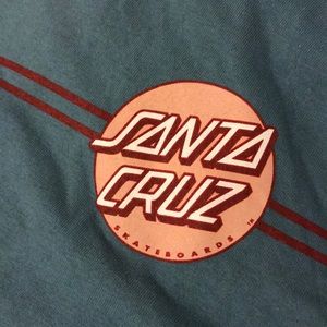 blue santa cruz shirt