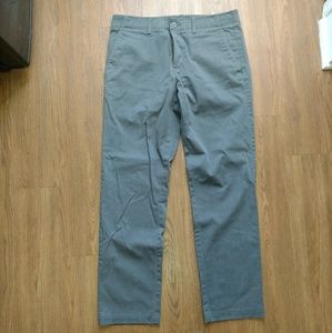 Mens Slacks - Grey Pant Size 34x32