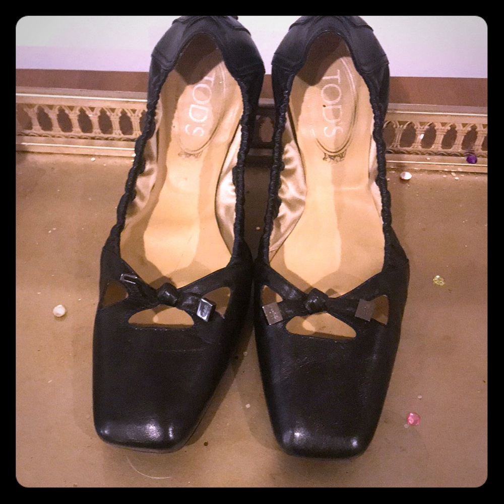 Tod's ballerina flats/driving shoes