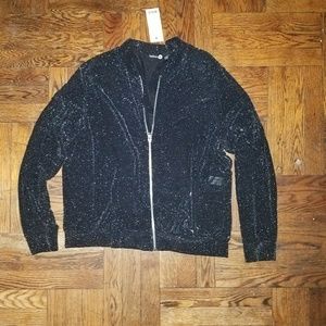 Sparkle Bomber Jacket