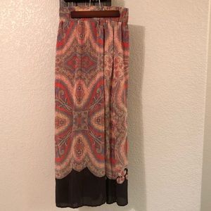 Gorgeous Paisley Maxi Skirt