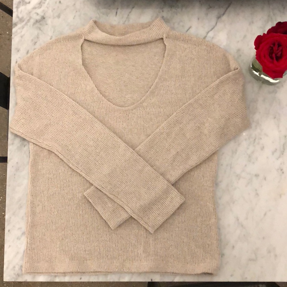 Zara oatmeal sweater