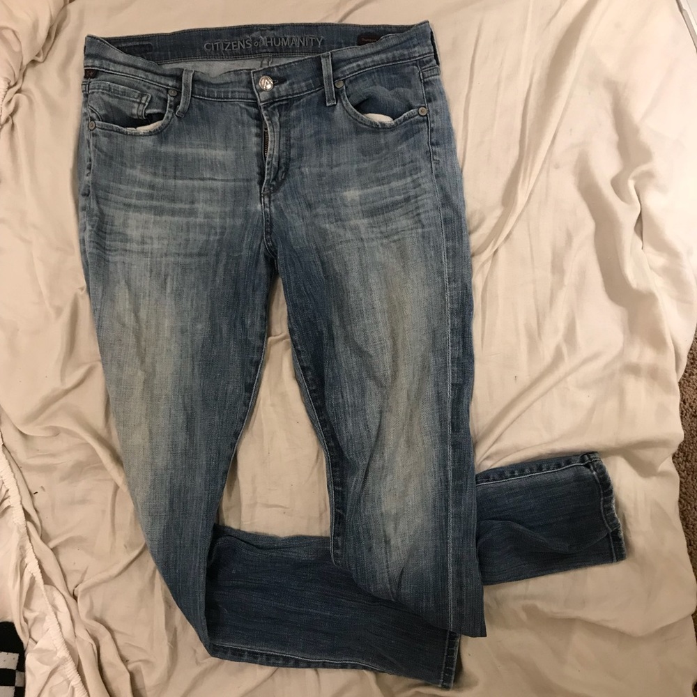 Citizens of Humanity mid rise skinnies