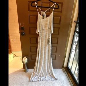 Wendy Bellissimo Maternity Maxi Dress Sz Small