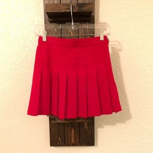 Pleated American Apparel Skirt
