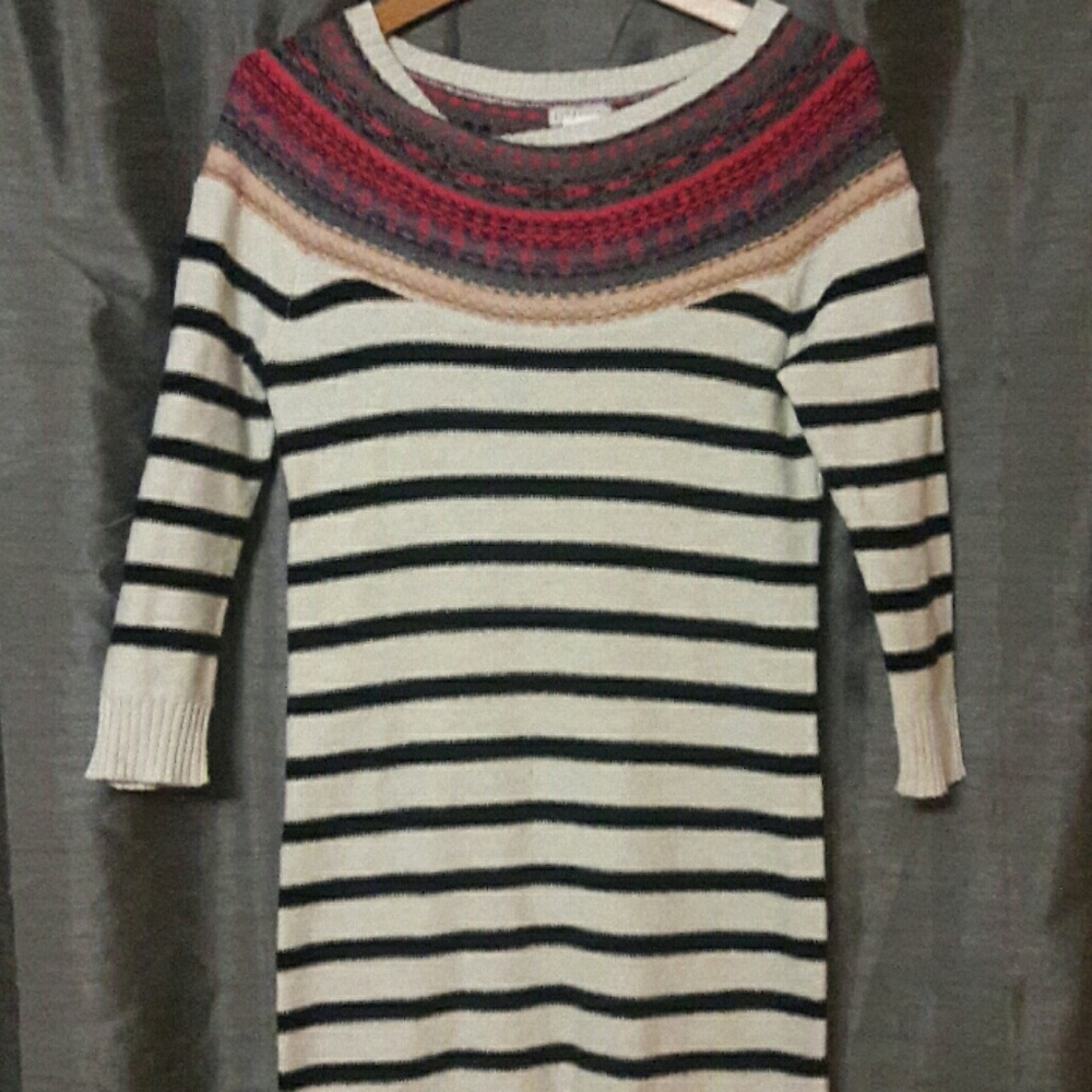 Fun sweater dress
