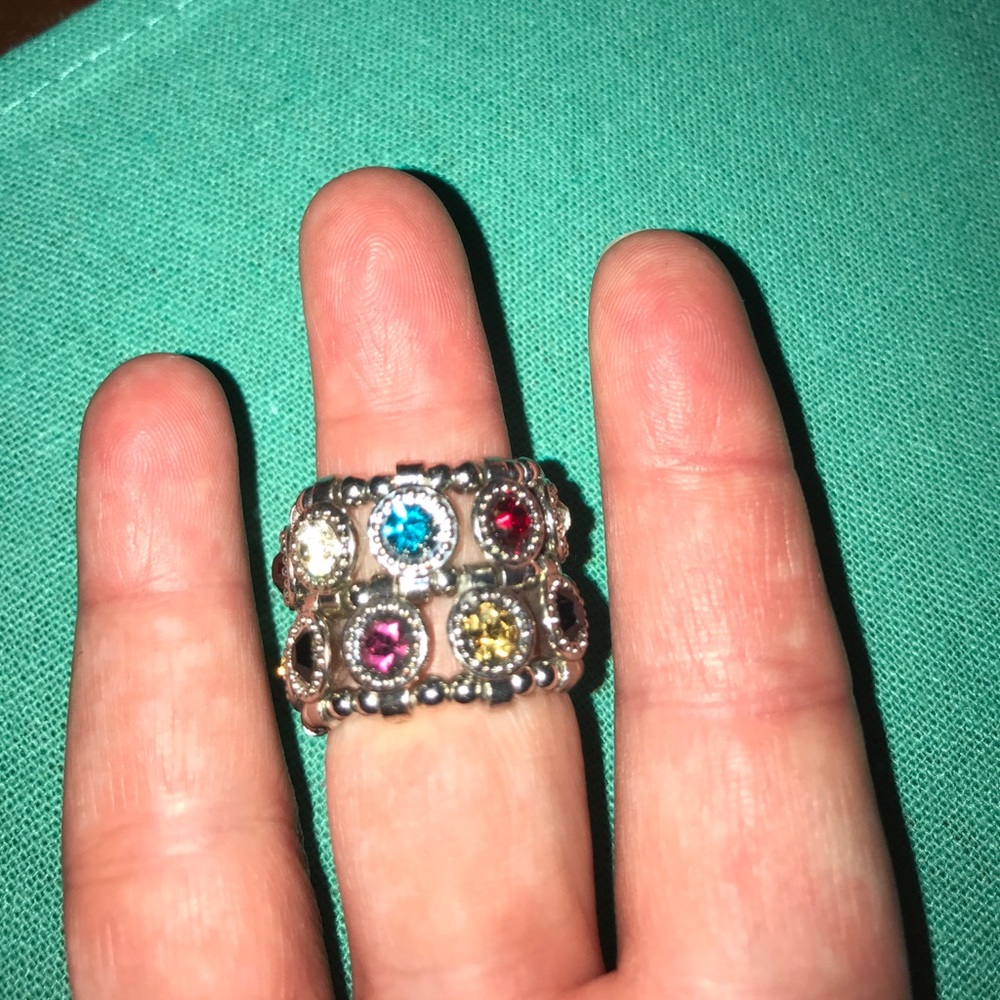 2 for $14. Nwot ring. Adjustable on thread
