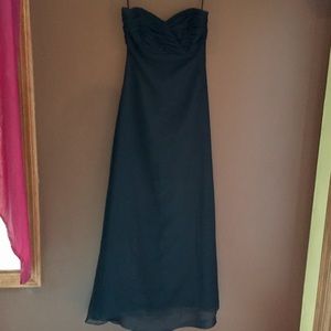 Classic Floor Length Strapless Gown