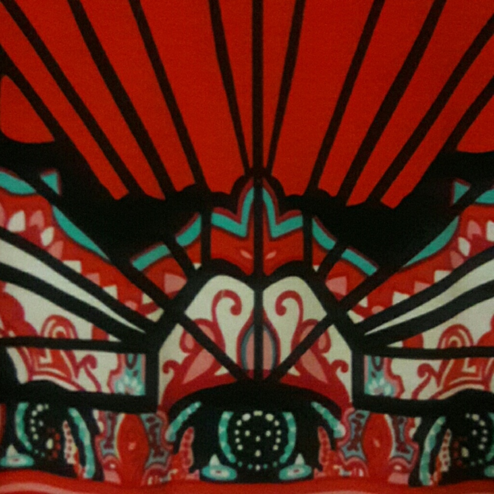 Beautiful red blouse