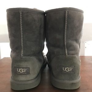 Short Gray Ugg Boots
