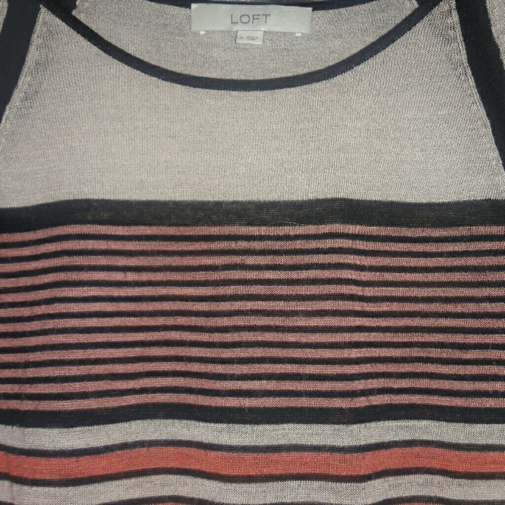 Lightweight striped sweater