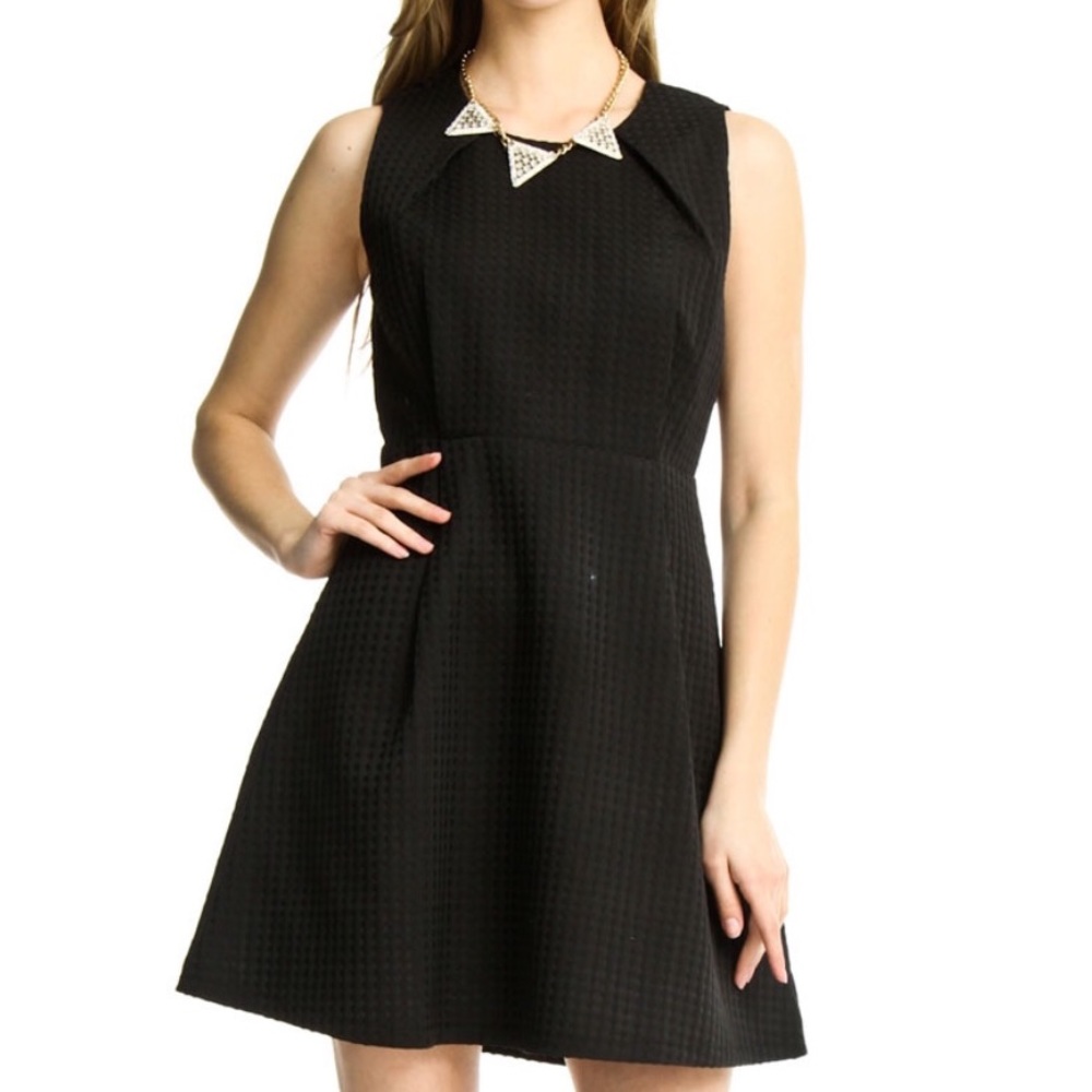 NWT Kling dot textured dress