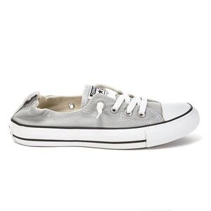 Light Gray Shoreline slip on converse