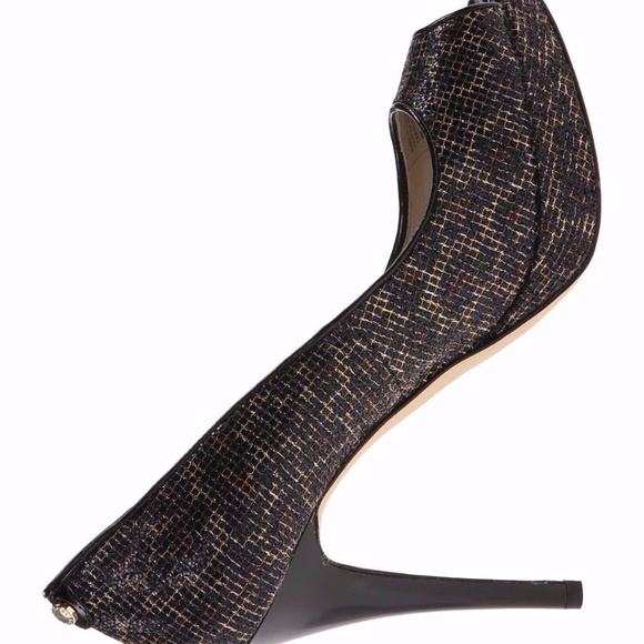 Michael Kors York Platform Cheetah Brown Glitter - Picture 4 of 5