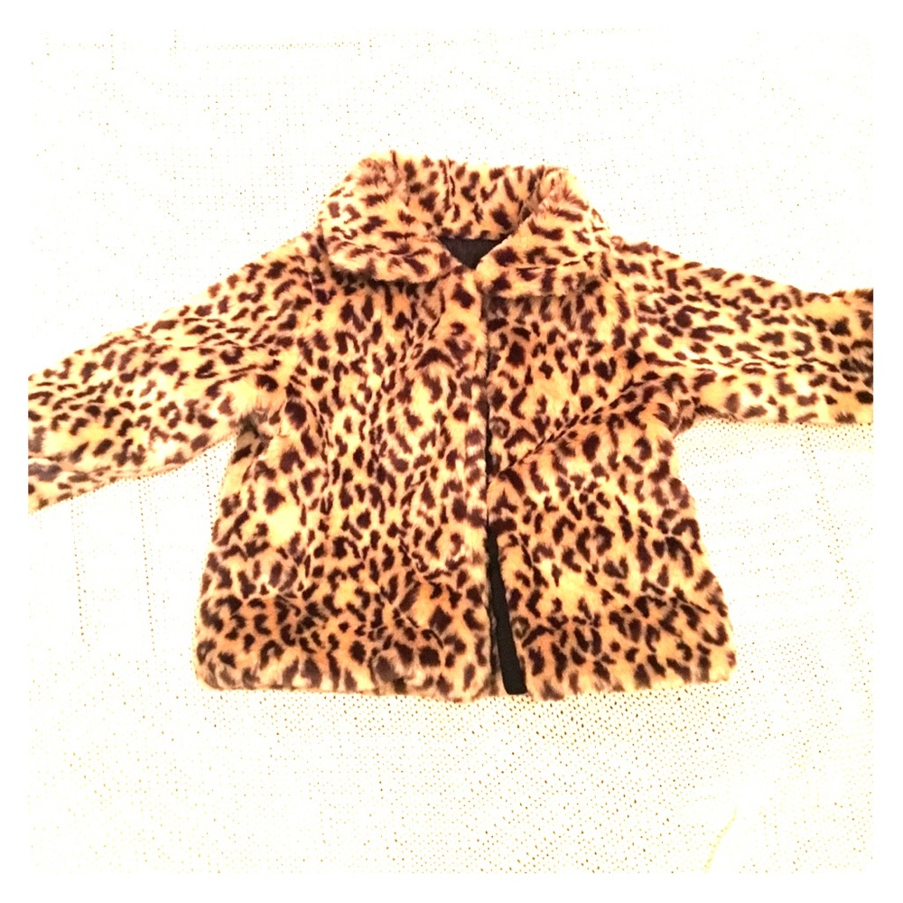 Scrumptious faux fur baby dress coat
