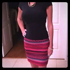 Brand new colorful Hollister skirt