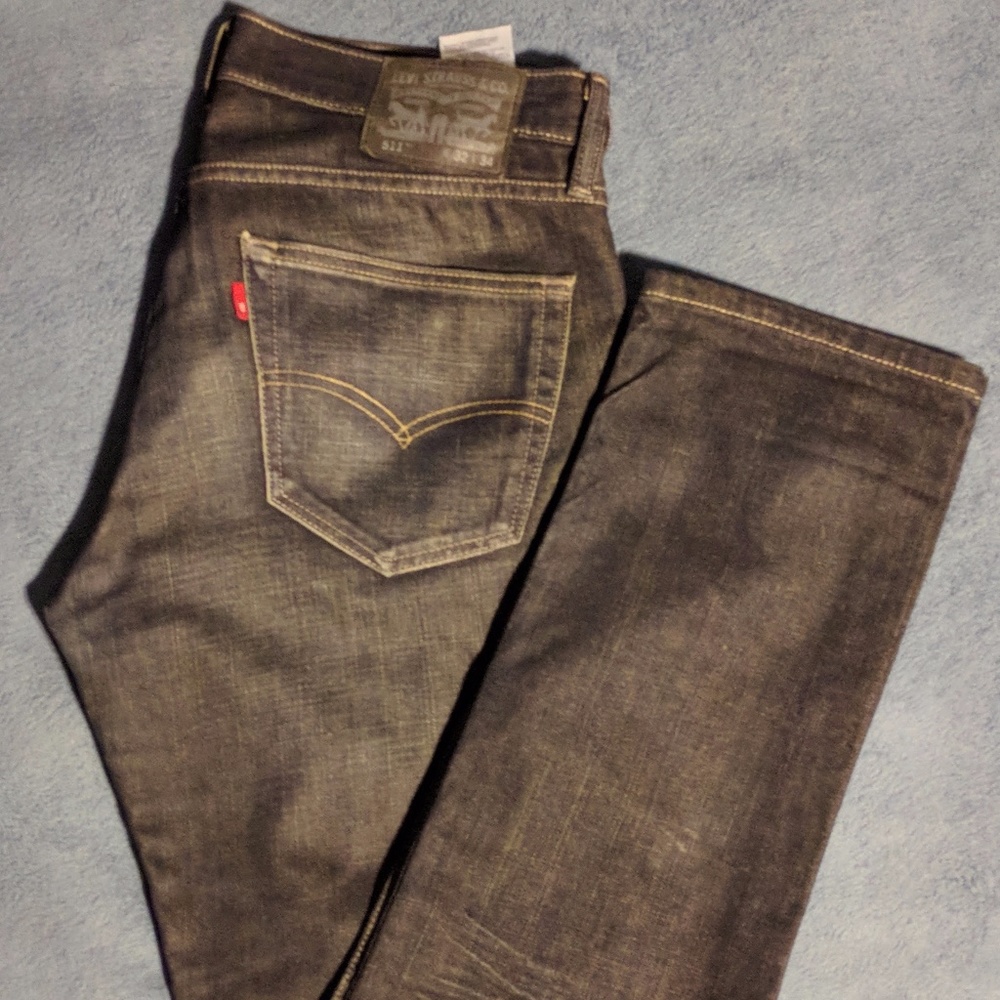 Levi's 511 Slim Blue Dark Wash Men's 32X34