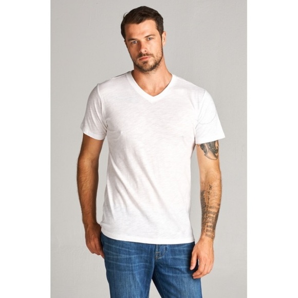 Bundle of Men's Basic V-Neck Shirts - Picture 3 of 7