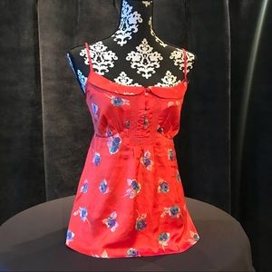 American Eagle Silk Floral Top