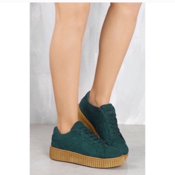 Qupid Shoes - 💚GREEN CREEPERS💚